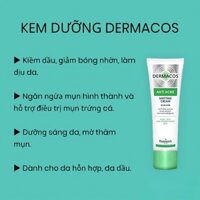 KEM DƯỠNG CHO NAM DERMACOS - DÀNH CHO DA DẦU MỤN