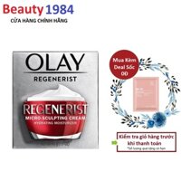 Kem dưỡng chống lão hóa, cấp ẩm Olay Regenerist Micro-Sculpting Cream Face Moisturizer 48g