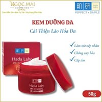 Kem dưỡng chống lão hóa Hada Labo đỏ Pro Anti Aging α Lifting Cream (50g) chính hãng cấp ẩm mờ nhăn chống oxy hóa