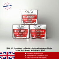 Kem dưỡng chống lão hóa Olay Regenerist 3 Point Firming Anti-Ageing Cream 50ml (Bill Anh)