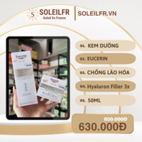 Kem dưỡng Chống lão hoá Eucerin Hyaluron Filler 3x Effect