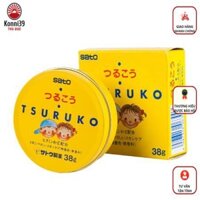 KEM DƯỠNG CHỐNG NẺ CHO TRẺ EM VÀ NGƯỜI LỚN SATO TSURUKO 38GR - HÀNG NHẬT NỘI ĐỊA, DƯỠNG ẨM VÙNG DA NỨT NẺ