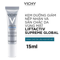 Kem Dưỡng Chống Nếp Nhăn Và Nâng Mí Mắt - Liftactiv Ds Eye Cream Vichy 15ml - 100498225