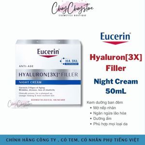 Kem dưỡng chống nhăn da ban đêm Eucerin Hyaluron Night Cream 50ml