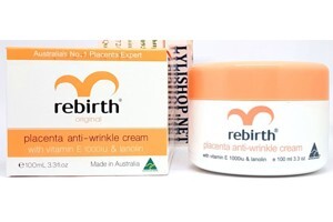 Kem dưỡng chống nhăn RE-BIRTH Placenta Anti-wrinkle With Vitamin E & Lanolin 100ml