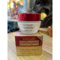 Kem Dưỡng Da 3W Clinic Collagen Regeneration Cream trắng da chống lão hoá