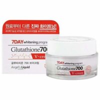 kem dưỡng da 7 day Whitening Program Glutathione 700 V-Cream