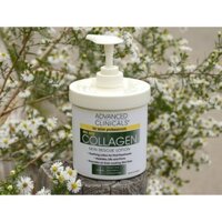 Kem dưỡng da Advanced Clinicals Collagen Skin Rescue Lotion USA (454g)