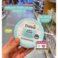 Kem dưỡng da Balea soft dưỡng thể chống nẻ cấp ẩm Chuẩn Đức - Nguồn hàng Đức