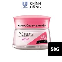 Kem Dưỡng Da Ban Đêm 50G Pond'S Bright Beauty Sáng Hồng Rạng Rỡ