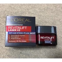 KEM DƯỠNG DA BAN ĐÊM LOREAL REVITALIFT LASER X3 ANTI AGE – 50ml
