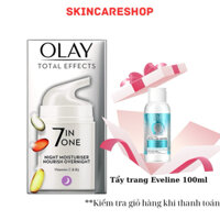 Kem Dưỡng Da Ban Đêm Olay Total Effects 7in1 Night Moisturiser Nourish Overnight 50ml