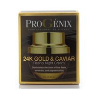 KEM DƯỠNG DA BAN ĐÊM  PROGÉNIX 24K GOLD & CAVIAR     RETINOL NIGHT CREAM
