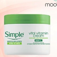 Kem dưỡng da ban đêm Simple Vital Vitamin Cream Night