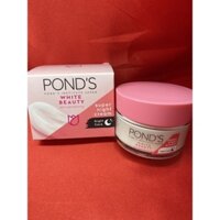 Kem Dưỡng Da Ban Đêm Trắng Hồng Rạng Rỡ Ponds White Beauty 30g