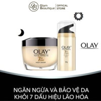Kem dưỡng da Ban ngày SPF 15/ Ban đêm 7IN1 Olay Total Effects 50gr Glam Beautique