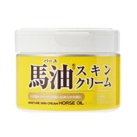 Kem dưỡng da cấp ẩm dầu ngựa Loshi Moisture Skin Cream Horse Oil Nhật Bản 220g