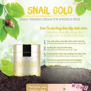 Kem dưỡng da chống lão hóa Cathy Doll Snail Gold For Wrinkle Skin 50ml