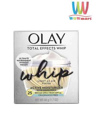 Kem dưỡng da chống lão hóa Olay Total Effects Whip