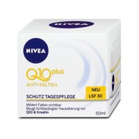 Kem dưỡng da chống lão hóa Nivea Q10 Plus Anti - Falten Schutz Tagespflege LSF 30(Kem ngày)