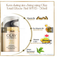 KEM DƯỠNG DA & CHỐNG NẮNG OLAY TOTAL EFFECTS 7IN1 SPF 15 50ML