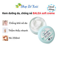 Kem dưỡng da chống nẻ Balea Soft, bổ sung vitamin E dưỡng ẩm mềm mịn da mặt và da toàn thân, hũ 250ml