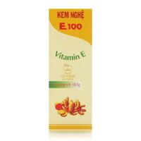 Kem Dưỡng Da E100 Chiết Xuất Nghệ & Vitamin E                                       18.5g
