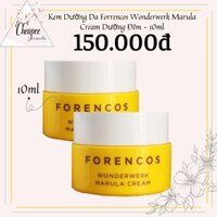 Kem Dưỡng Da Forencos Wonderwerk Marula Cream Dưỡng Đêm - 10ml Minisize ( Vàng )