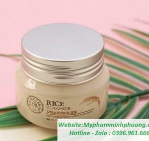 Kem dưỡng da gạo - Rice ceramide The Face Shop