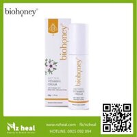 Kem dưỡng da giảm nếp nhăn Biohoney Natural Vitamin E Cream 50g
