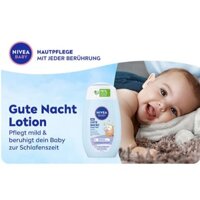 Kem dưỡng da giúp bé ngủ ngon Nivea Baby Gute Nacht Đức 200ML
