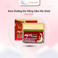 Kem Dưỡng Da Hồng Sâm My Gold GC Hàn Quốc, Hỗ Trợ Cung Cấp Độ Ẩm Và Giúp Cho Làn Da Sáng Mịn Hoàn Hảo 50ml