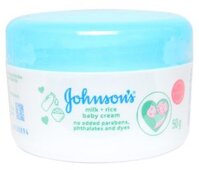 Kem dưỡng da Johnson baby milk cream 50g A&E