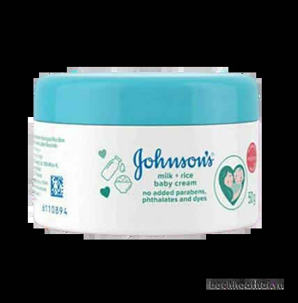 Kem dưỡng da Johnson baby milk cream 50g A&E