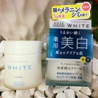 Kem dưỡng da Kose Moisture Mild White Cream