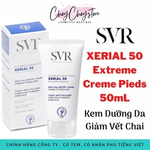 Kem dưỡng da làm giảm vết chai ở bàn chân, bàn tay và khuỷu tay SVR Xérial 50 Extrême Crème Pieds 50ml