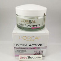 Kem dưỡng da Loreal Paris Hydra Active 3 TAG ban ngày, 50ml