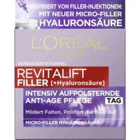 Kem dưỡng da Loreal Revitalift Filler TAG chống lão hóa, giảm nhăn ban ngày, 50ml