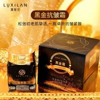 Kem dưỡng da Lucilan Black Gold Cream Firming Skin Fade Wrinkles Restoring Cream Face Cream
