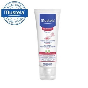 Kem dưỡng da mặt dành cho trẻ sơ sinh và trẻ nhỏ Mustela Soothing Moisturizing Face Cream 40ml