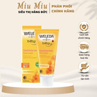 Kem Dưỡng Da Mặt Hữu Cơ Cho Bé Từ Sơ Sinh Weleda Baby Protective Calendula 50ml