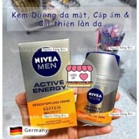 Kem dưỡng da mặt Nivea men dành cho nam giới dưỡng cấp ẩm và cải thiện da khỏe mạnh - Nguồn hàng Đức