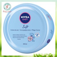 Kem dưỡng da mặt và cơ thể cho bé Nivea Baby Soft 200ML - Bill mua tại Đức