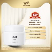 Kem dưỡng da MIDHA Rice Cream 50ml, dưỡng ẩm sâu, làm da mịn màng, không nhờn dính