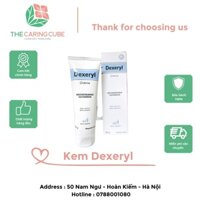 Kem dưỡng da nẻ, chàm và giữ ẩm Dexeryl cho cả trẻ em và người lớn chính hãng Pháp 50g - The Caring Cube