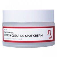 Kem dưỡng da ngừa mụn, cấp ẩm Heartleaf AC Blemish Clearing Spot Cream C'NEW LAB 30ml - Màu đỏ
