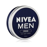 Kem dưỡng da NIVEA MEN Crème Moisturiser Face Body Hands 150ml