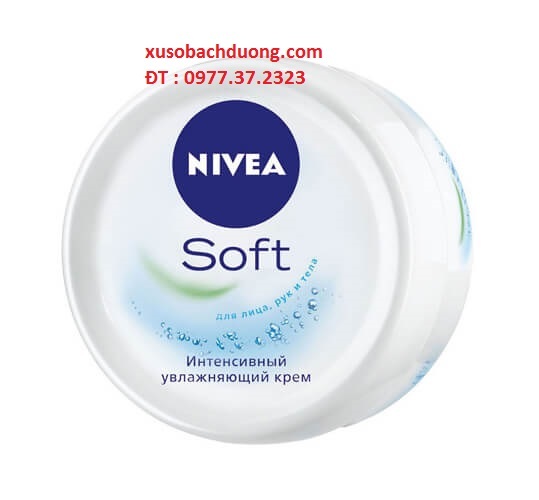Kem dưỡng da Nivea Soft dưỡng ẩm, chống nẻ cho da 100ml
