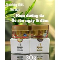 Kem dưỡng da ốc sên THORAKAO ngày và đêm 30g  Dưỡng trắng da , ngừa mụn , giữ ẩm , tái tạo tính đàn hồi