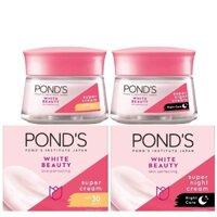 Kem dưỡng da Pond's trắng hồng ngày/ đêm 50g. kem dưỡng trắng da Pond's ban ngày 50g/ ban đêm 50g